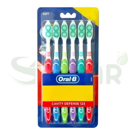 ORAL-B TOOTHBRUSH 6PCS