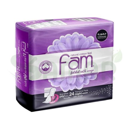 FAM FOLDED WITH WINGS NIGHT 24PCS