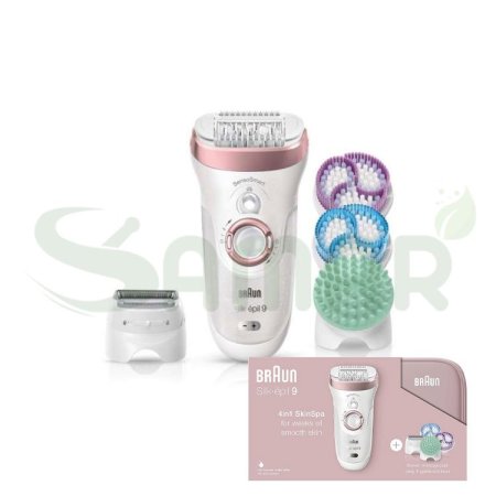 Braun Silk Epil 9 Depilator 4in1 skin spa