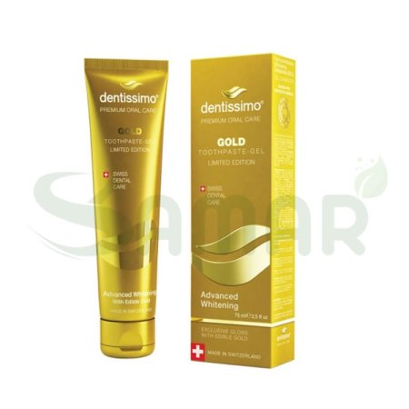 dentissimo_advanced whitening gold toothpaste 75 ml