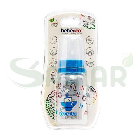 bebeneo 1421 classic feeding bottle 150 ml