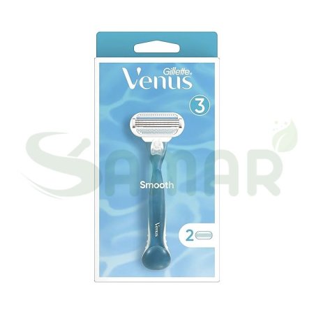 GILLITTE VENUS SMOOTH RAZORS + 2 BLADES