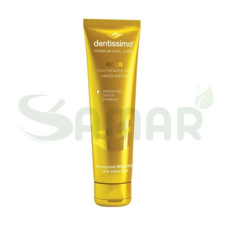 dentissimo advanced whitening gold toothpaste 75 ml