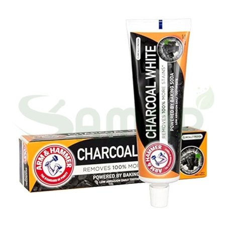 ARM&HAMMER CHARCOAL WHITE TOOTHPASTE 125GM