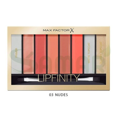max factor LIPFINITY PALLETTE NUDES