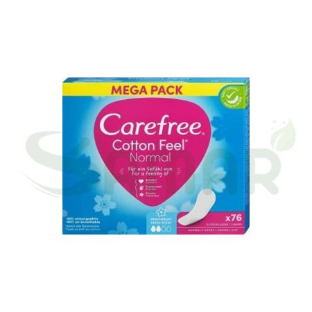 CAREFREE NORMAL 76 PCS