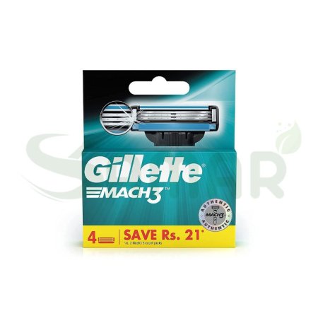 GILLETTE MACH 3 RAZORS*4