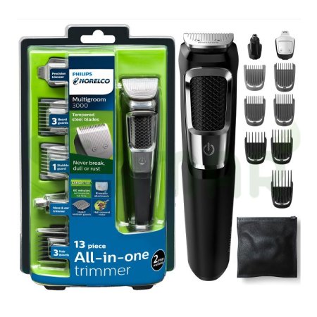 PHILIPS NORELCO MULTIGROOM 3000 13PCS