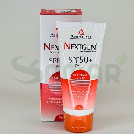 ANCALIMA NEXTGEN SUN SCREEN LOTION SPF50 75G