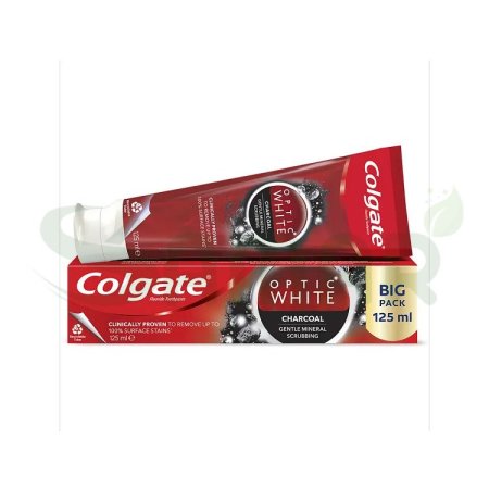 COLGATE OPTIC WHITE CHARCOAL TOOTHPASTE 125ML