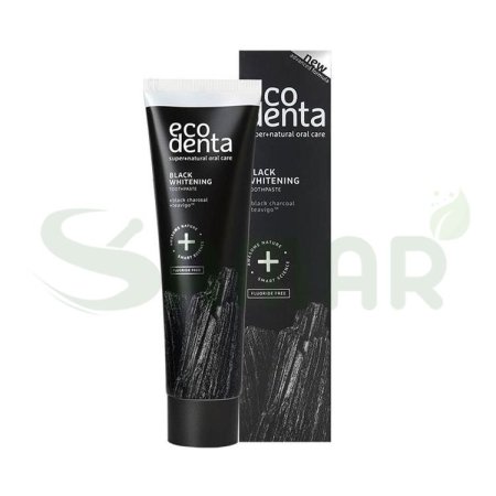ECO DENTA BLACK WHITENING TOOTHPASTE 100ML