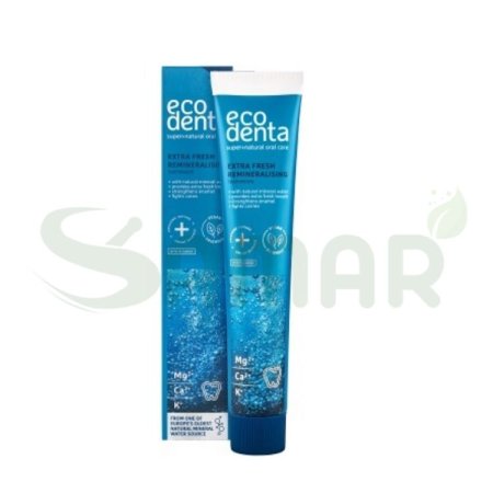 ECO DENTA EXTRA FRESH REMINERALISING TOOTHPASTE 75ML