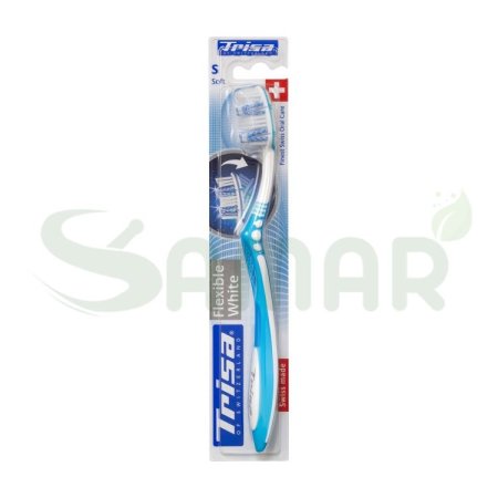 TRISA FLEXIBLE WHITE TOOTHBRUSH