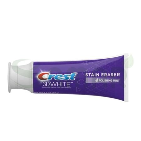 CREST 3D WHITE STAIN ERASER POLISHING MINT TOOTHPASTE 87G