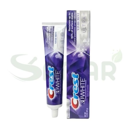 CREST 3D WHITE ULTRA VIVID MINT TOOTHPASTE 147G