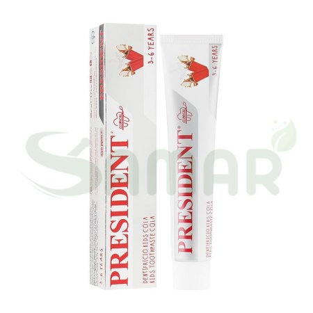 PRESIDENT KIDS 3-6 YEARS TOOTHPASTE COLA 50ML