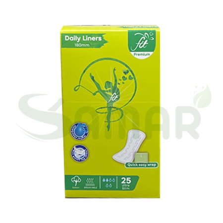 FIT DAILY LINERS 180MM 25 ULTRA SLIM
