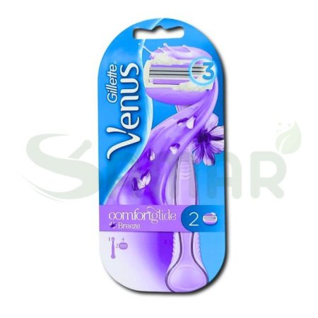 GILLITTE VENUS COMFORTGLIDE RAZORS + 2 BLADES