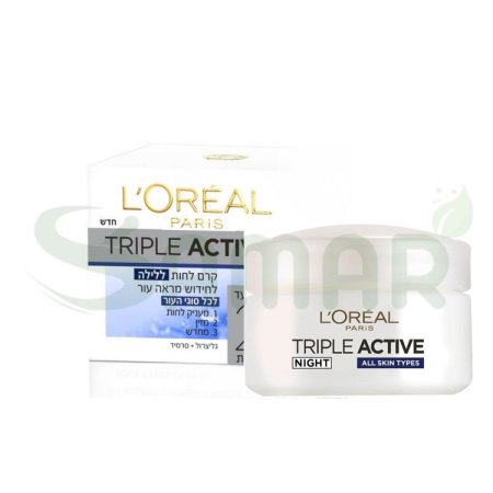 TRIPLE ACTIVE LOREAL NIGHT CREAM
