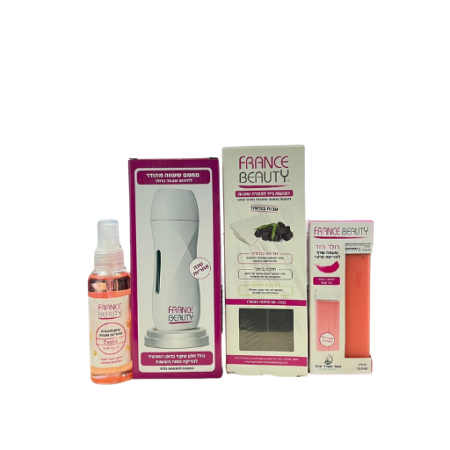 طقم منتجات ازالة شعر FRANCE BEAUTY 5 STEP KIT