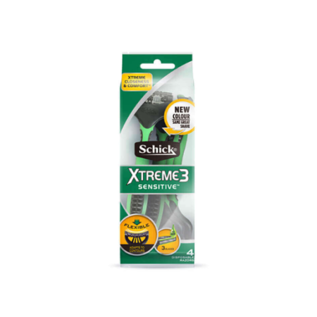 schick xtreme 3 men 4pcs