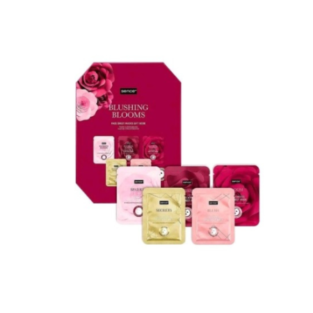 SENCE BLUSHING BLOOMS FACE SHEET MASK SET 5PCS