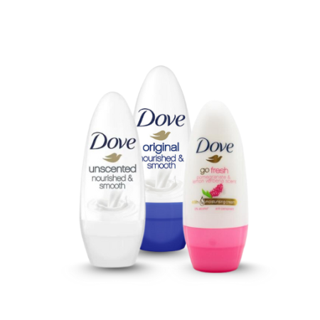 DOVE DEODORANT ROLL 40ML