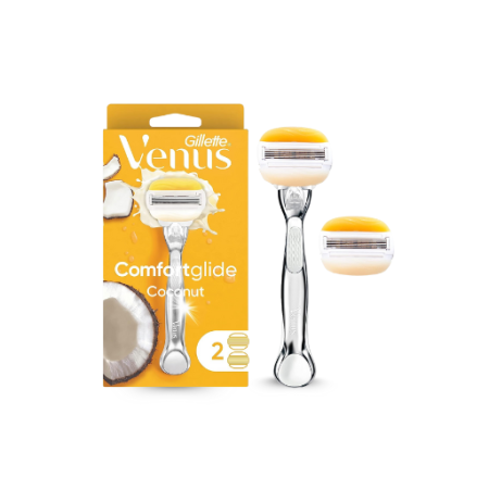 GILLETTE VENUS COMFORTGLIDE OLAY RAZORS + 2 BLADES