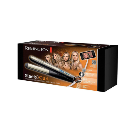 REMINGTON SLEEK & CURL STRAIGHTENER