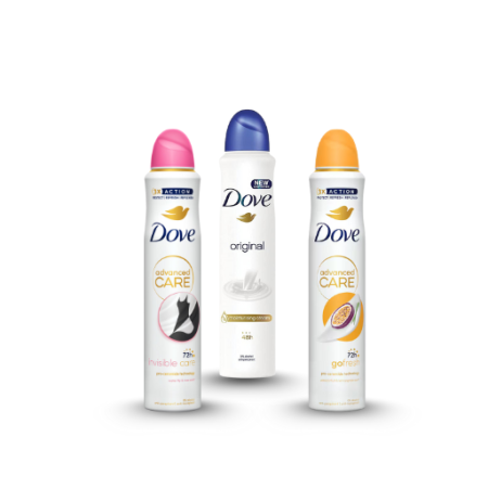 DOVE DEODORANT SPRAY 200ML