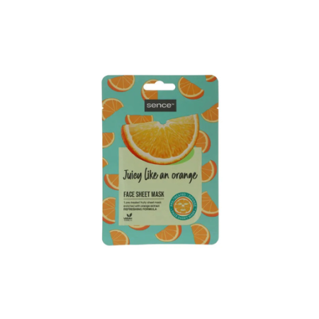 SENCE ORANGE FACE SHEET MASK 20ML