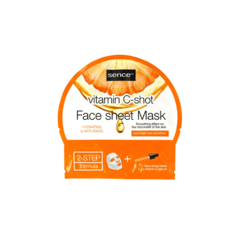 SENCE VITAMIN C FACE SHEET MASK 20ML