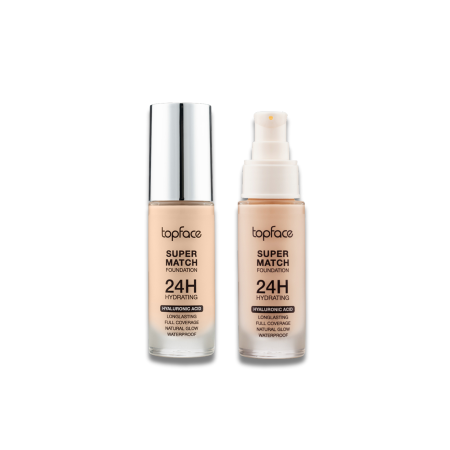 TOPFACE SUPER MATCH FOUNDATION 24H HYDRATING 30ML PT475