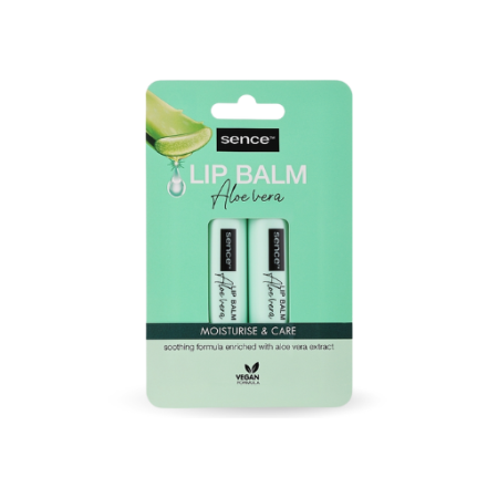 SENCE ALOE VERA LIP BALM 2PCS
