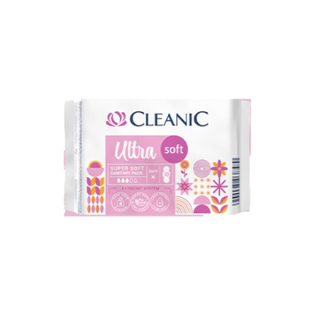 فوط نسائية CLEANIC ULTRA SOFT DAY 10PCS