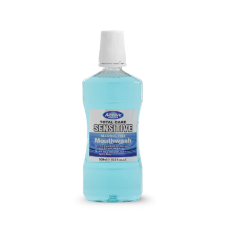 BEAUTY FORMULAS ACTIVE SENSITIVE MOUTHWASH 500ML