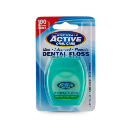 خيط اسنان BEAUTY FORMULAS ACTIVE ADVANCED DENTAL FLOSS 100M