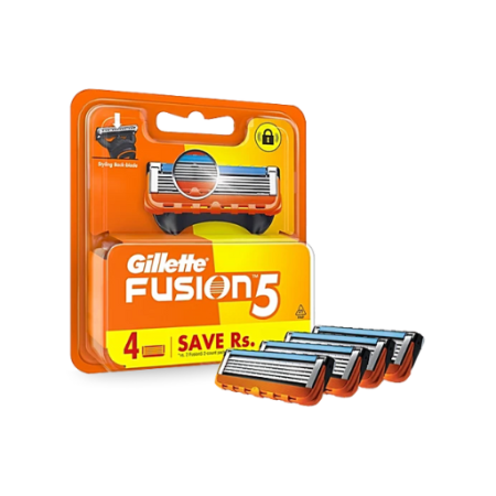 GILLETTE FUSION 5 POWER CRT 4PCS