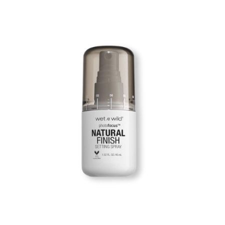 wet n wild natural finish setting spray 45ml