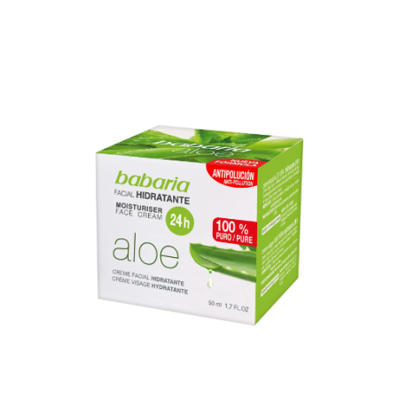 BABARIA ALOE MOISTURIZING FACE CREAM 50ML