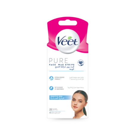 VEET FACE STRIPS 20PCS