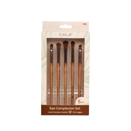CALA BAMBOO EYE COMPLEXION BRUSH SET 5PCS