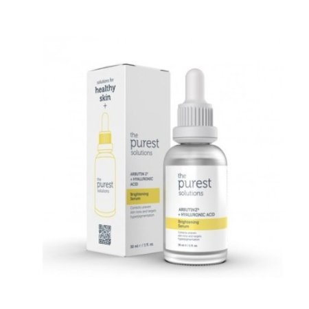 سيروم التفتيح وإزالة البقع الداكنه وحب الشباب THE PUREST SOLUTIONS ARBUTIN + HYALURONIC 30ML