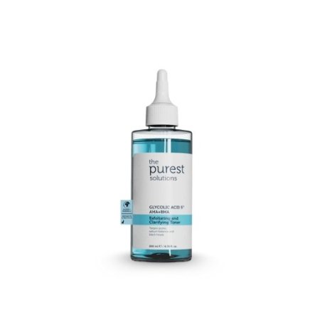 تونر مقشر ومنقي ومجدد البشرة THE PUREST SOLUTIONS GLYCOLIC ACID AHA + BHA TONER 200ML