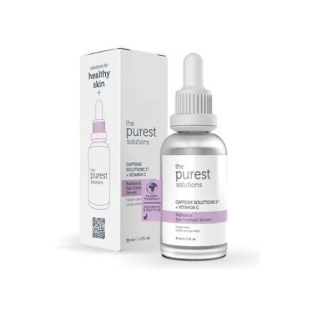 سيروم تفتيح ونضارة الهالات الداكنه THE PUREST SOLUTIONS CAFFEINE SOLUTIONS + VITAMIN C 30ML