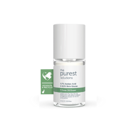 مزيل زيت منطقة الجبهة والأنف وعلاج حب الشباب والبثور THE PUREST SOLUTIONS T- ZONE OIL ERASER 10ML