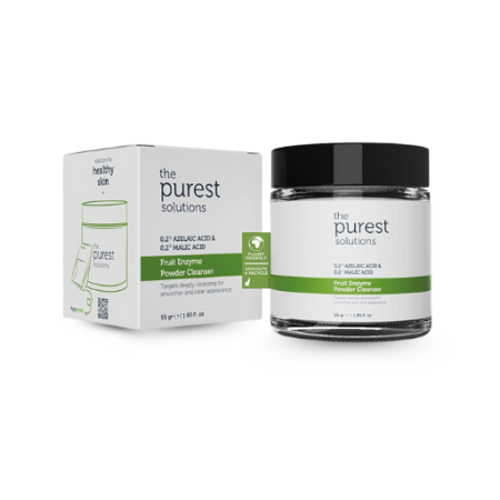 مسحوق انزيمات الفاكهة المنظف والمجدد THE PUREST SOLUTIONS FRUIT ENZYME POWDER CLEANSER 55G