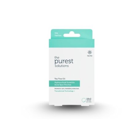 لصقات طبية للحبوب THE PUREST SOLUTIONS HYDROCOLLOID INVISIBLE SPOT PATCHES 18*2