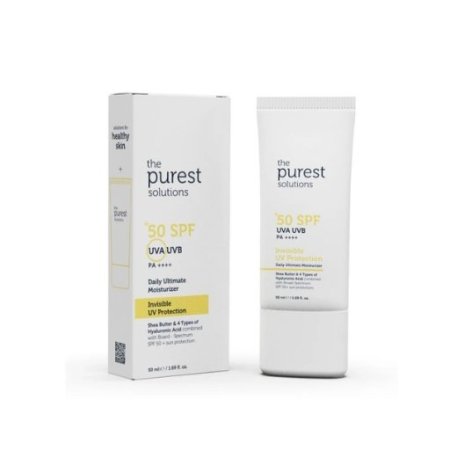 كريم الحماية وعلاج الشوائب ومضاد الأكسده THE PUREST SOLUTIONS BLEMISH DEFENSE SPF 50+ UVA-UVB PA++++ 50 ML